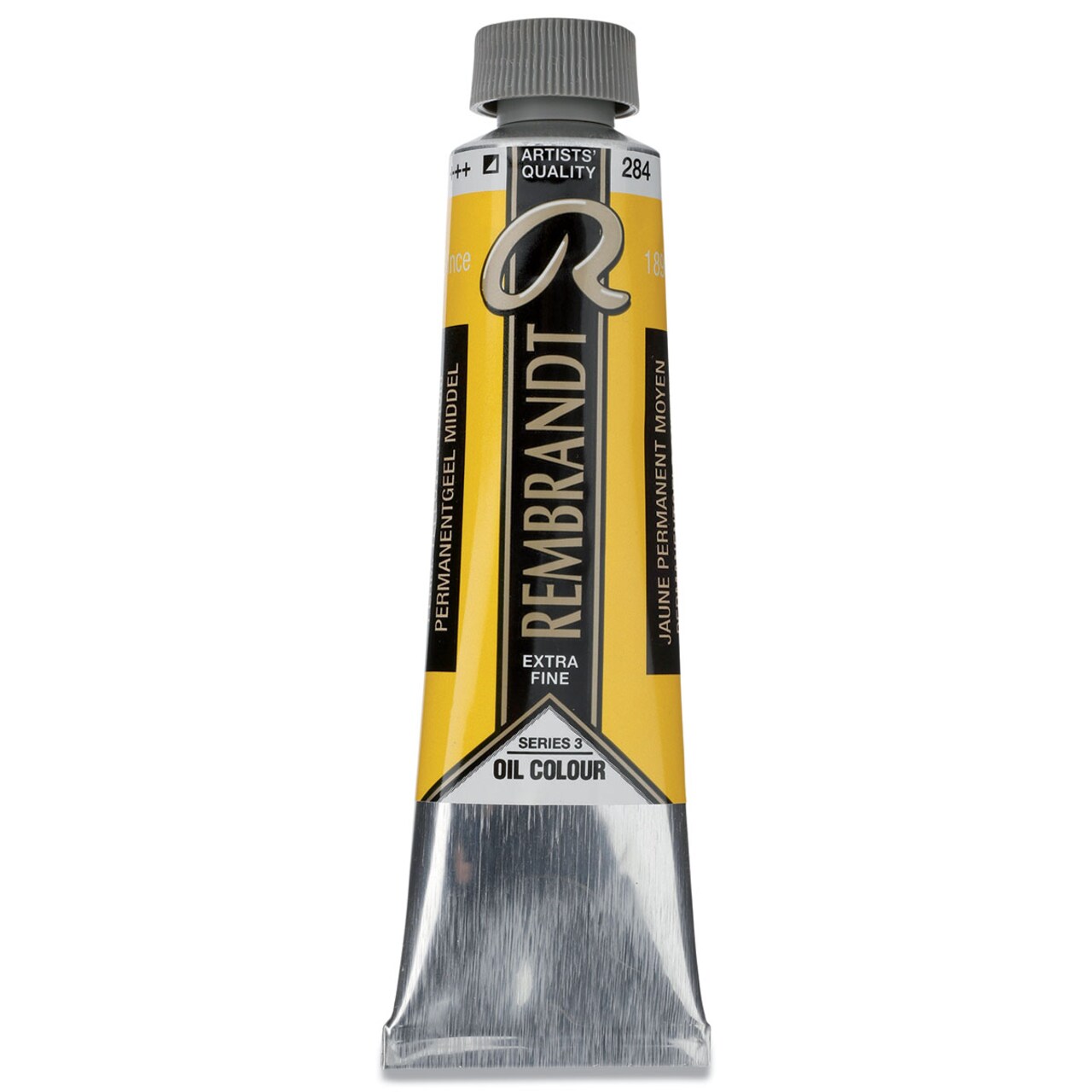 Rembrandt Artists' Oil Color - Permanent Yellow Medium, 40 ml tube